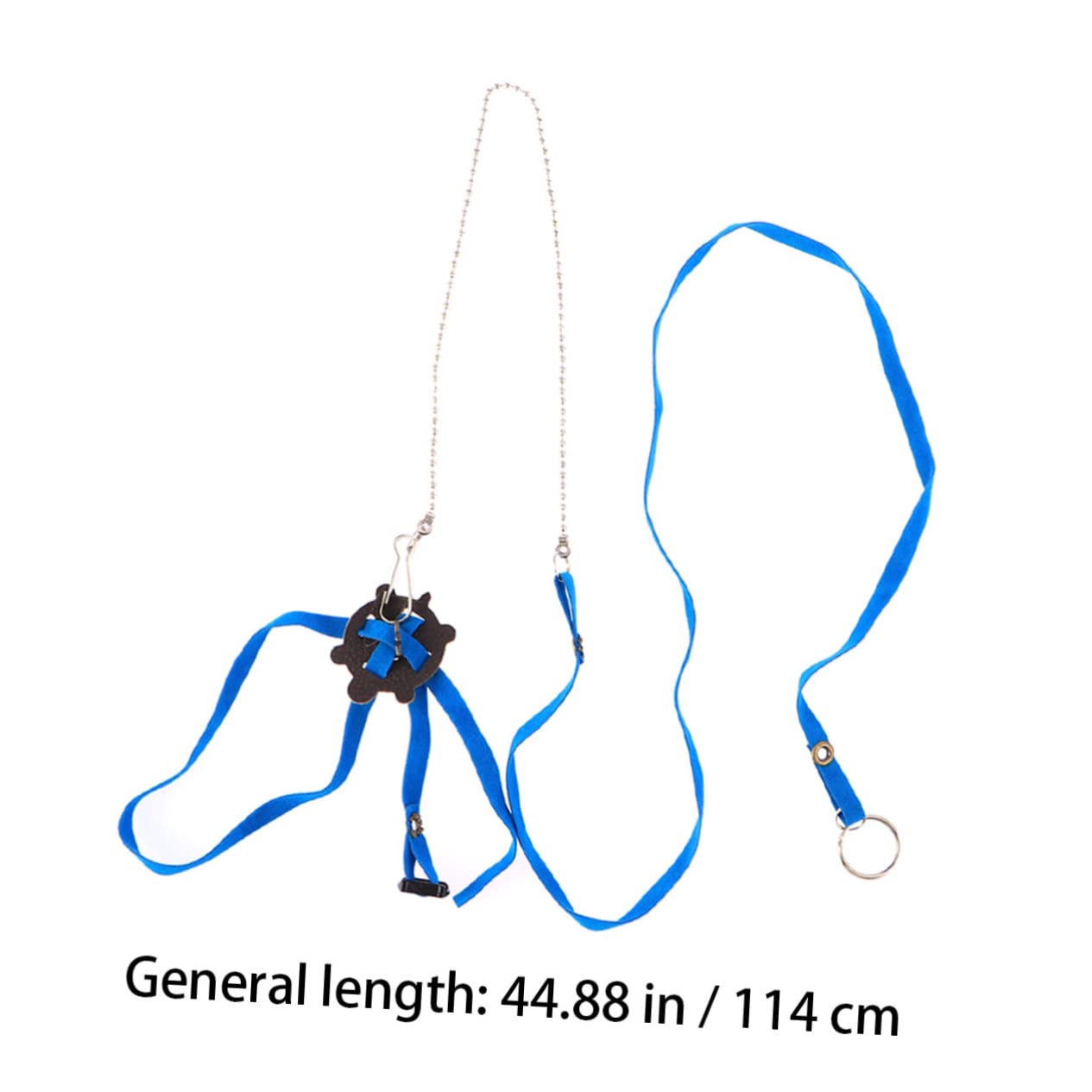 CIYODO Pet Harness Reptile Leash Turtle Lizard Leash Outdoor Training Strap Finger Loop for Comfortable to Hold