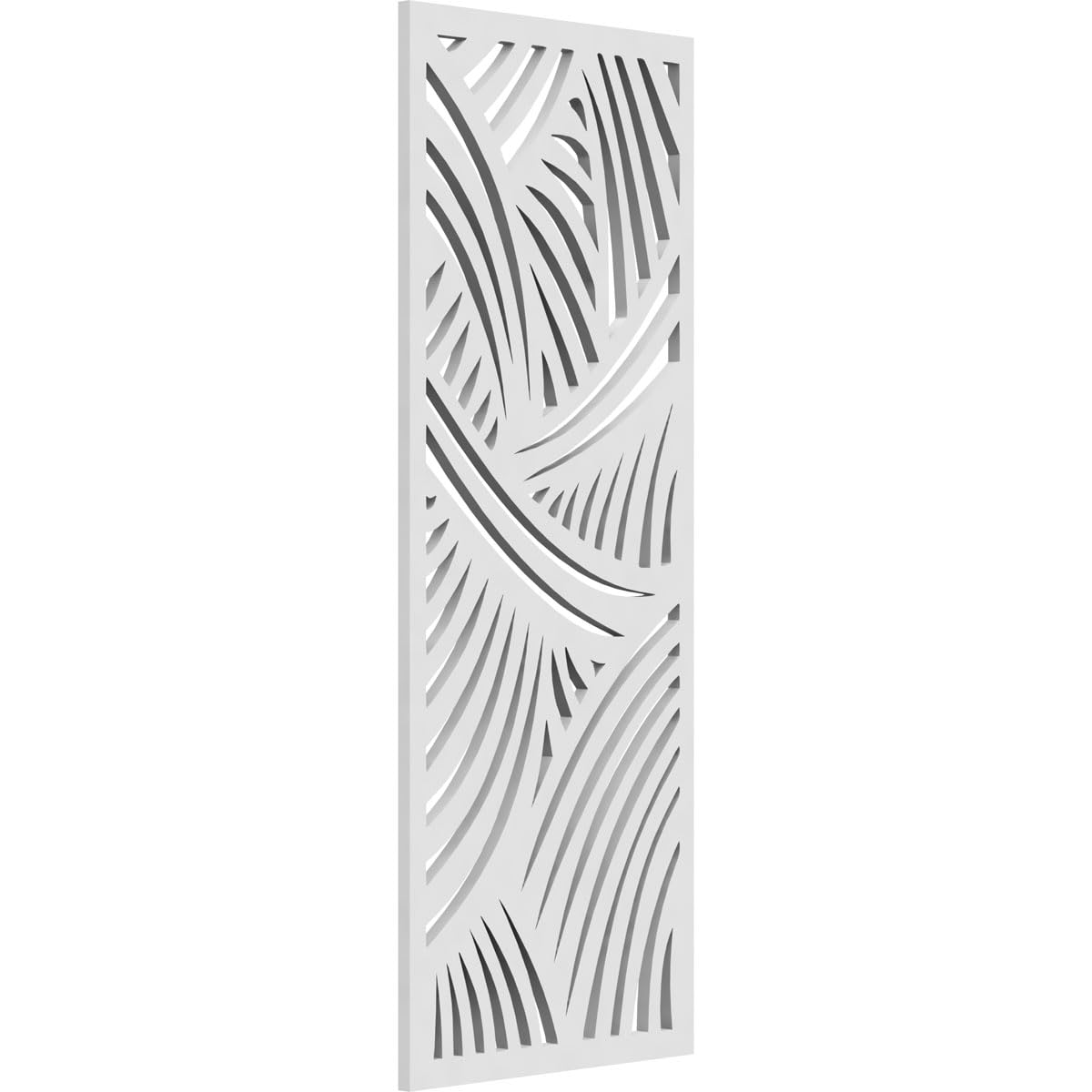 9 3/8"W x 24 3/8"H x 3/8"T Chester Decorative Fretwork Wall Panels in Architectural Grade PVC