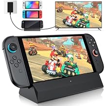 BOXPSII for Nintendo Switch 2 Dock Station, TV Docking Station with 4K@120Hz HDMI Output/Type C Port/3 USB Port/100W Fast Charging for Nintendo Switch 2/1/OLED Support Latest System v21.0.1