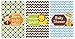 Safari Animals Set of 54 Stickers Fits Miniatures Candy Bar