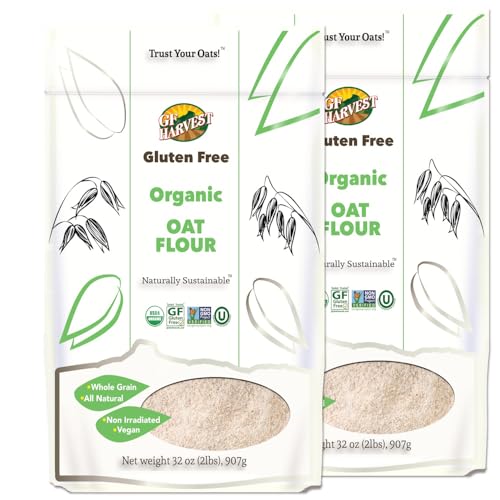 GF Harvest Gluten Free Organic Whole Grain Oat Flour