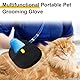 71Nmly 2 Stück Tierhaarentferner Handschuh,Fell Magnet Handschuh Katze Pet Hair Remover Glove Antistatische Massagehandschuh für Katzen und Hunde Wiederverwendbare Doppelseitige Fellpflege-Handschuhe