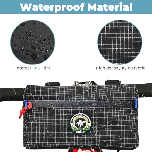 Vortika XL101 Bike Handlebar Bag, Bicycle Front Bag, Kids Handle Bar Bag, Storage Bag With Shoulder Strap thumb #2