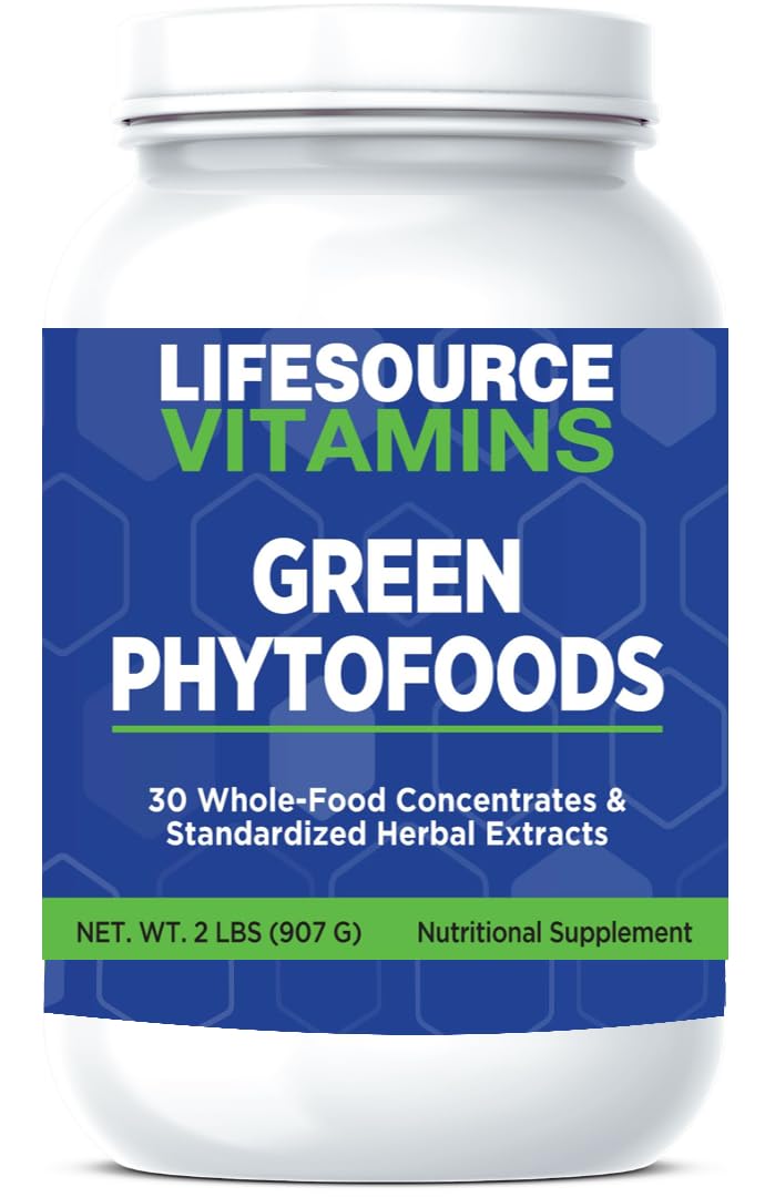 LifeSource Vitamins Phyto Green Mega-Food Powder 2 lbs
