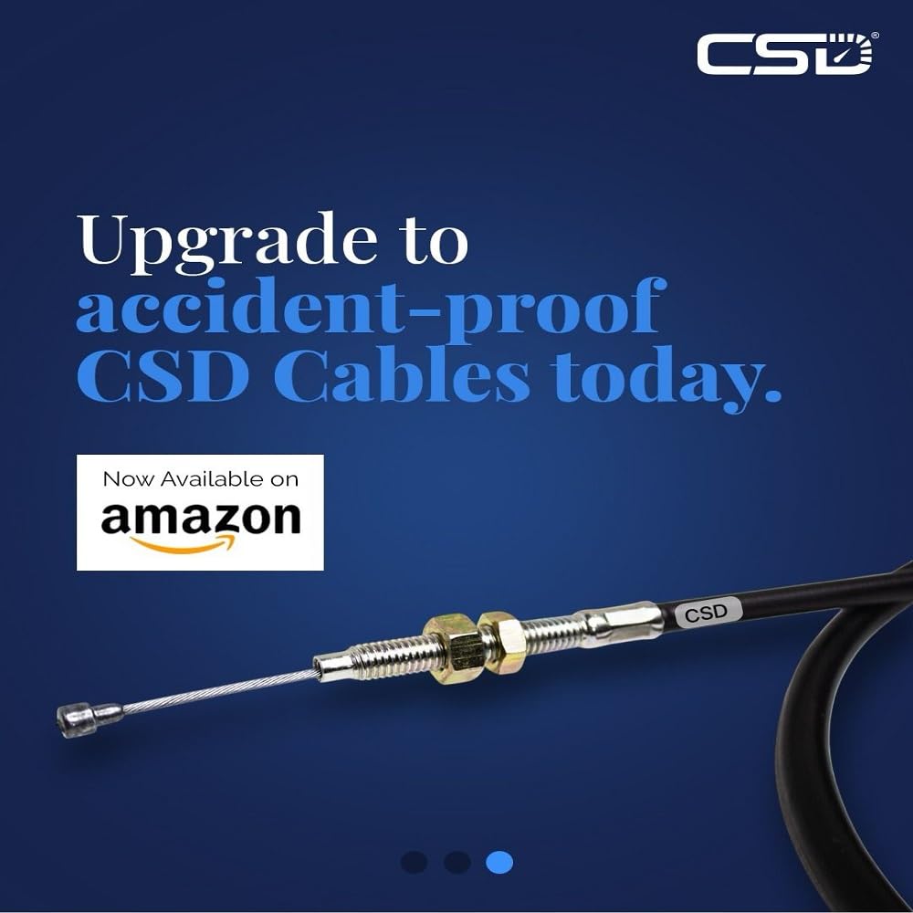 CSD AUTOMOTIVE_Clutch Cable Assembly Compatible with Bajaj Pulsar DTSi 150/180 CC_DH191041 - Image 8 thumbnail