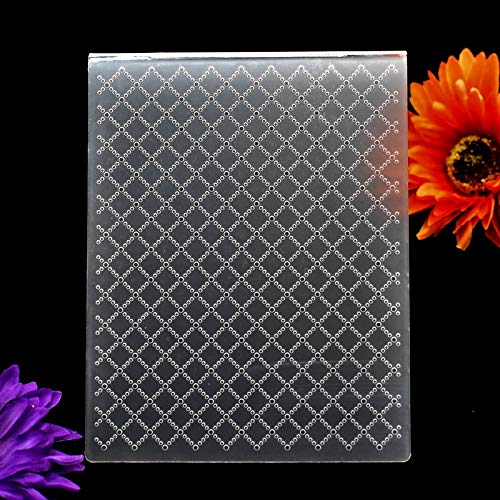 Kwan Crafts Prägeschablonen Aus Kunststoff – 12,1 X 15,2 Cm – Für Karten, Scrapbooking & Bastelarbeiten