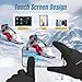 Heated Gloves, 7.4V 6000mAh Rechargeable Heated Gloves for Men Women with Touchscreen, Waterproof & Upgrade Non-Slip Heated Work Gloves for Winter Outdoor Work/Hiking/Hunting/Skiing/Raynaud, Large
