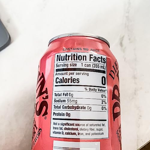 Dr Brown\'s Diet Black Cherry Soda - Smooth, Refreshing, Crisp Cherry Flavors - 12, 12oz Cans