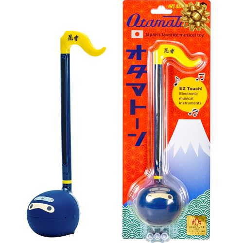 Image of Otamatone Classic Ninja [Officially Licensed] Japanese Character Electronic Musical Instrument Portable Synthesizer from Japan Maywa Denki for Children Kids and Adults Gift