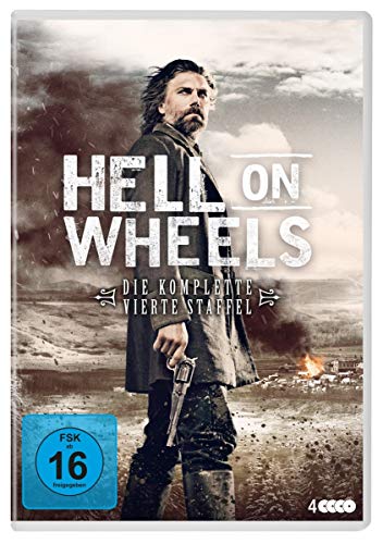 Hell On Wheels Cuarta Temporada Completa DVD Original de Alemania 2