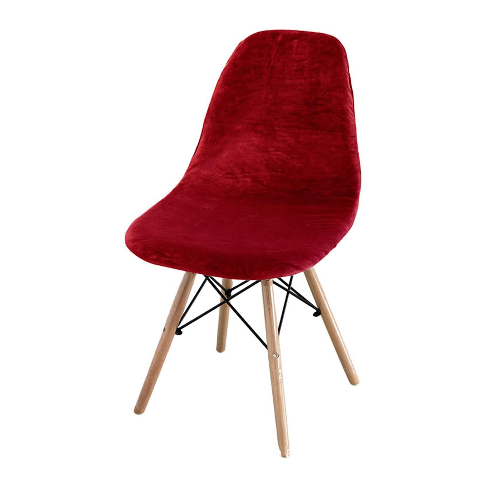 Housse de chaise velours au style Milieu du Siècle, protection haut de gamme pour intérieur