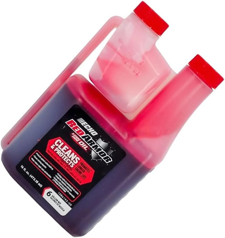 Echo Red Armor Two Stroke Oil 16OZ Squeeze Bottle 2-Stroke