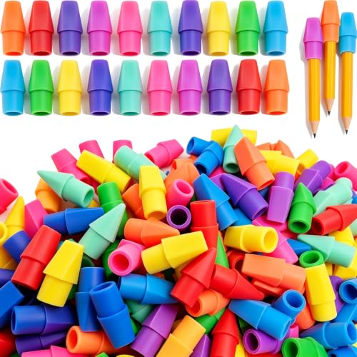 Pencil Eraser Caps Top Erasers 300 Pack Pencil Erasers Toppers