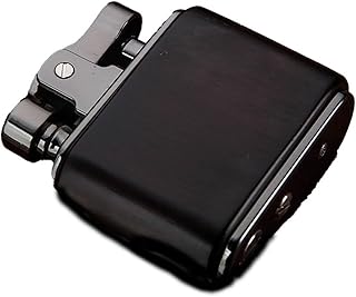 Metal lighters, Vintage Kerosene lighters, Nostalgic Old Textured lighters, Men's Gift lighters, Metal lighters (Color : B)