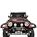 Hunter Front Bumper for 87-06 Jeep Wrangler TJ & YJ Rock Crawler Black Texture Off Road Bumper with Winch Plate & 4X LED Lights & 2X D-Rings