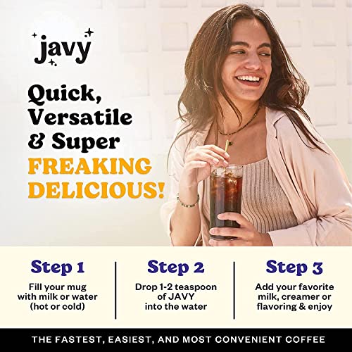 Javy Coffee Cold Brew Coffee Concentrate, Perfect For Instant Iced Coffee, Cold Brewed Coffee And Hot Coffee. #TOP2