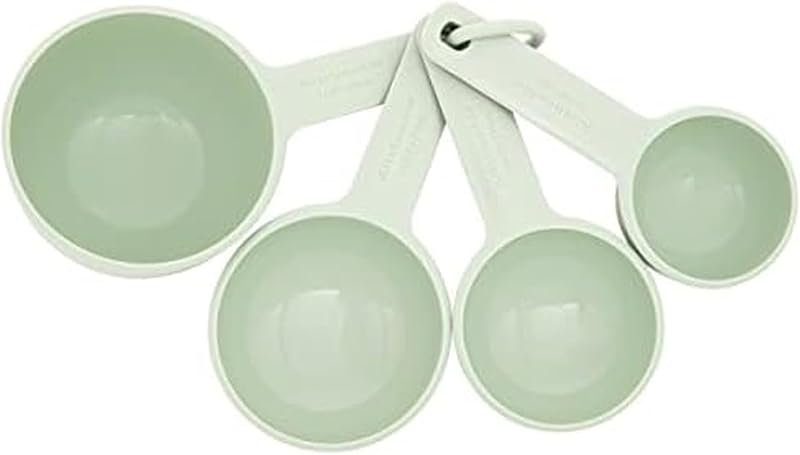 Juego de Vasos Medidores Universales KitchenAid, 4 Piezas, Pistacho