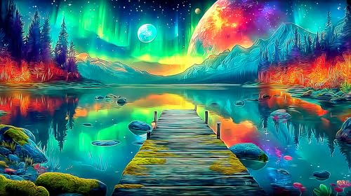 Puzzle imposible de 1000 piezas con diseño de selva para un desafío artístico