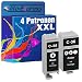 Produktbild Tito-Express PlatinumSerie 4er Set Patronen XXL kompatibel mit Canon PGI-35 CLI-36 | Geeignet für Canon Pixma IP 100V 110 + Battery 100 Portable 110 Series TR 150