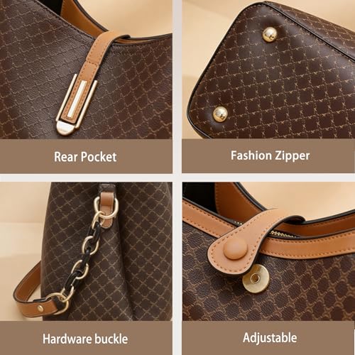 Bolso elegante CORIOS para mujer con patrón de rombos miniatura 5