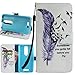 Droid Turbo 2 Case, Droid Turbo 2 flip Case, Harryshell(TM) Feather Wallet Folio Leather Flip Case Cover with Card Slot and Wrist Strap for [VERZION] Motorola Droid Turbo 2 / Moto X Force (2015)