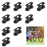 SPEACOUR 10 PCS Maillon de Chaîne de Vélo Robuste Maillons de Chaîne de VTT en Acier au Carbone Connecteur de Chaîne de Bicyclette pour Remplacer Maillons de Chaîne 415 Endommagée(415)