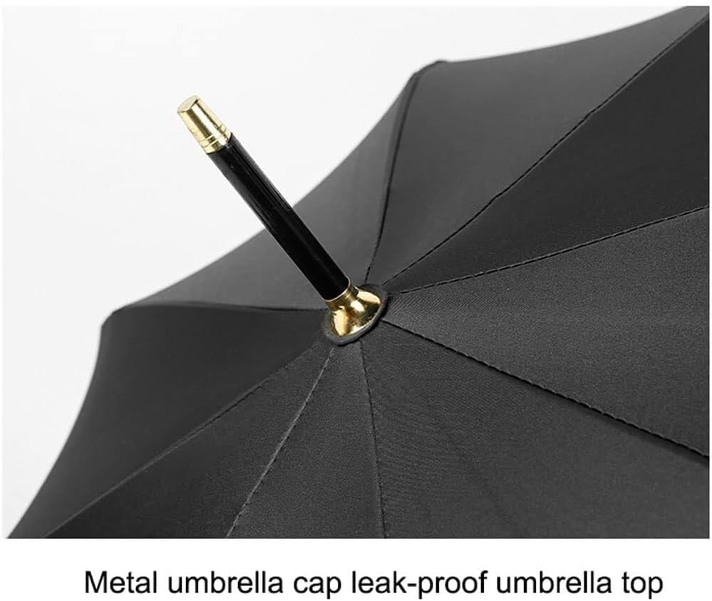 Wcxixo Golf Umbrella Automatic Open Golf Umbrella 42Inch Extra Large Waterproof Stick Mbrella Windproof Classic Sturdy Long Umbrella for Women Man Stick Umbrellas