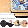1500 Pieces Jigsaw Puzzle Board, Portable Puzzle Board, 2535.43 Jigsaw Puzzle Table Board, Puzzle Keeper Puzzle Caddy with Sorting Trays & Detachable Board,Non-Slip Surface
