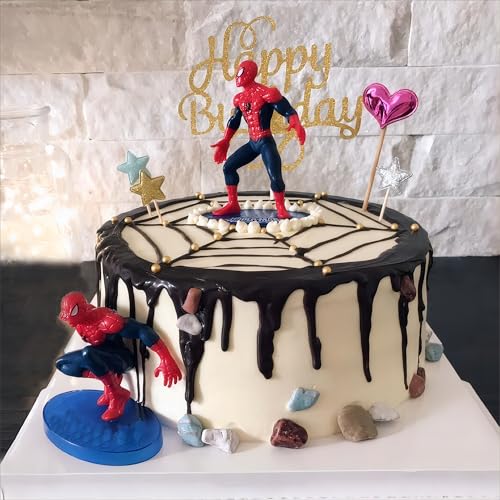 Gwtat Superhero Cake Topper Set thumb #1
