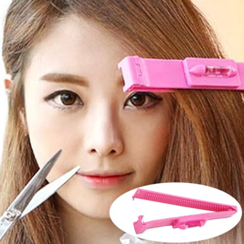 Clip Cut Tool Hair, Professional DIY Home Trimmer Styling Clip Comb Hairstyle Typing Trim Tool Accurate Trimmer Fringe Hair Cutting Barrettes Hairpins, for Kids Women Haircut Shears Thinning - Image 5