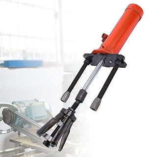 CNCEST 15T Hydraulic Liner Puller Universal Hydraulic Cylinder Puller Wet Dry Cylinder for Hubs Diameter 80mm-140 mm/3.15-5.51' (10T Red)