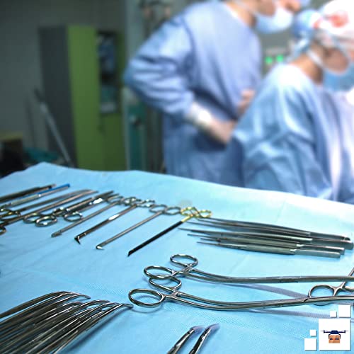 Ezgoodz Sterilization Wraps 20" X 20". Pack Of 50 Blue Non-Woven Non-Sterile Pads For Surgical Instruments, Equipment. Sms Sheets 60 Gsm For Sterilization Of Medical Tools With Steam & Ethylene Oxide. #TOP4