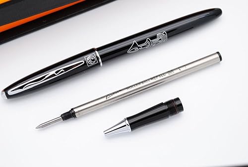 Miniatura 9 de Picasso 606 - Bolígrafo de punta redonda (0.020 in, caja original) (blanco perlado)