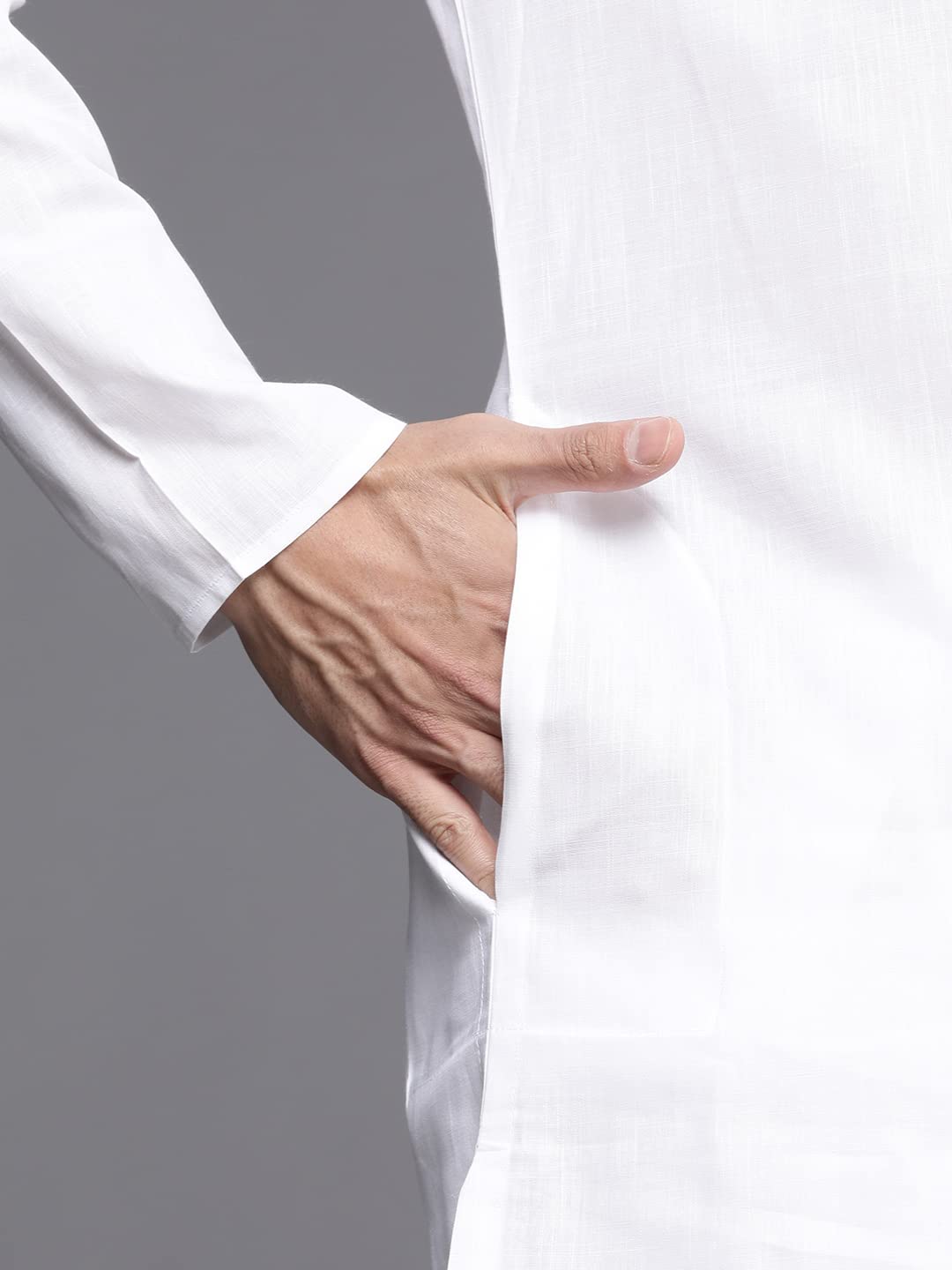 Manyavar Kurta piżama dla mężczyzn, bawełna, 2-częściowy