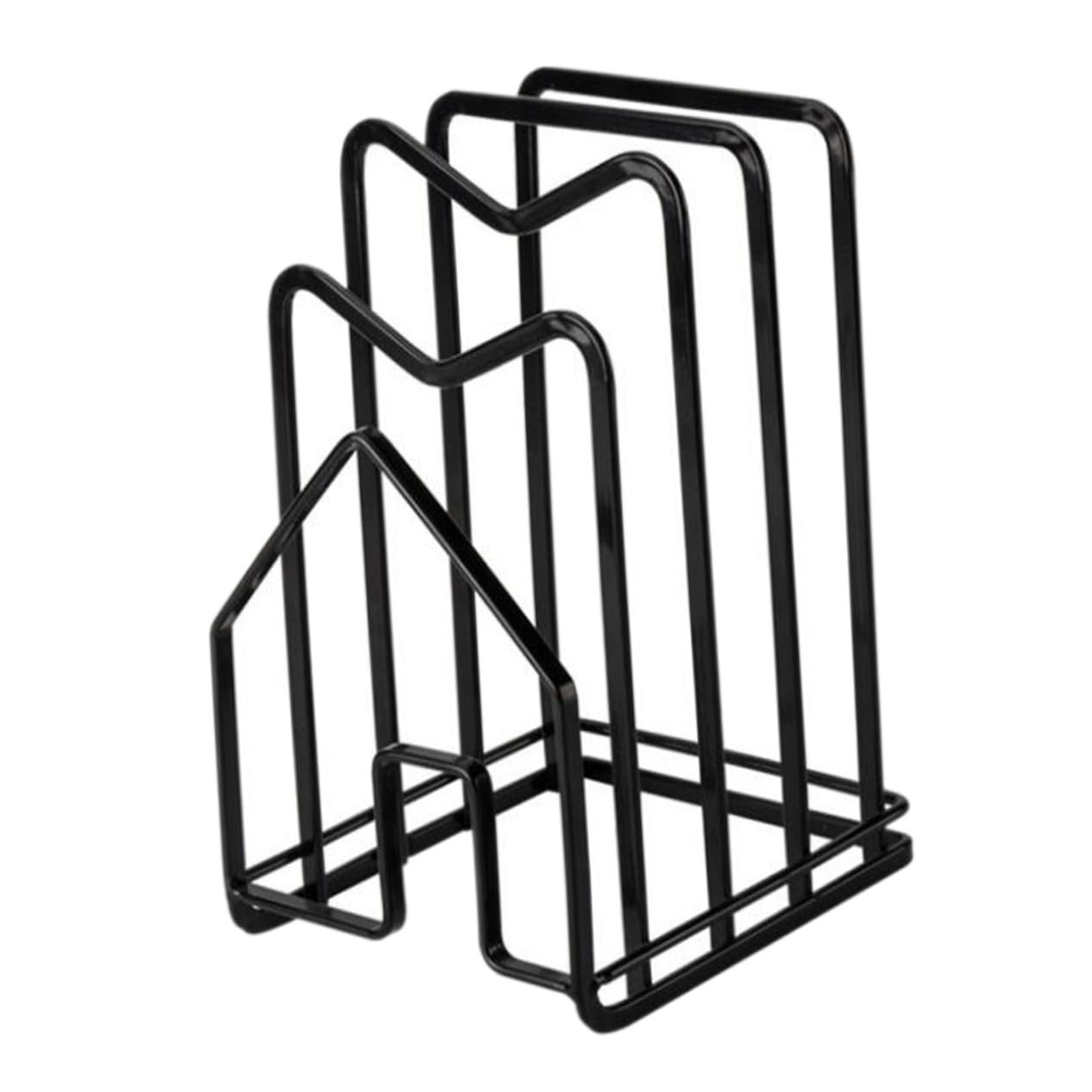 PRETYZOOM 1Pc Multifunctional Cutting Board Rack and Lid Storage Shelf Kitchenware Organizer for Pots Pans and Kitchen Utensils Stylish Design for Home Restaurant