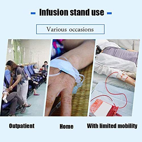 Stand Portatile per Asta per Flebo, Asta per flebo...
