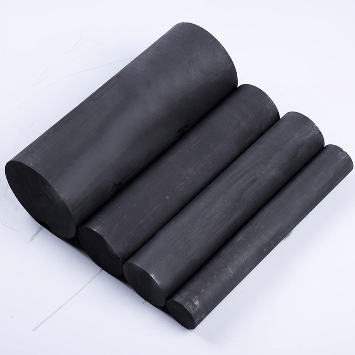 Graphite Rod Carbon Rod Electrode Conductive Rod, High Hardness, Corrosion Resistance, Wear Resistance, Length 200mm, Diameter 20mm-100mm (Size : 50mm*200mm)