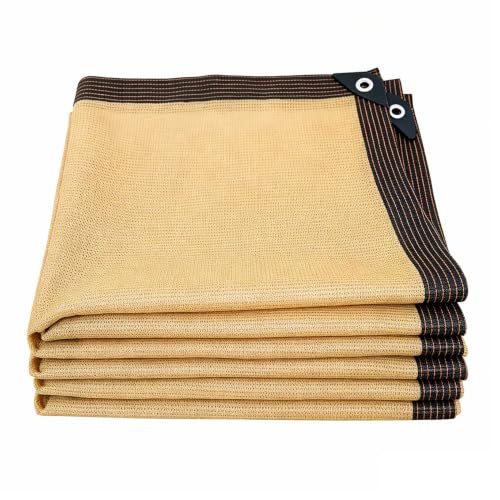 Malla de sombreo amarilla de 200 x 250 cm permeable para plantas de jardin 2