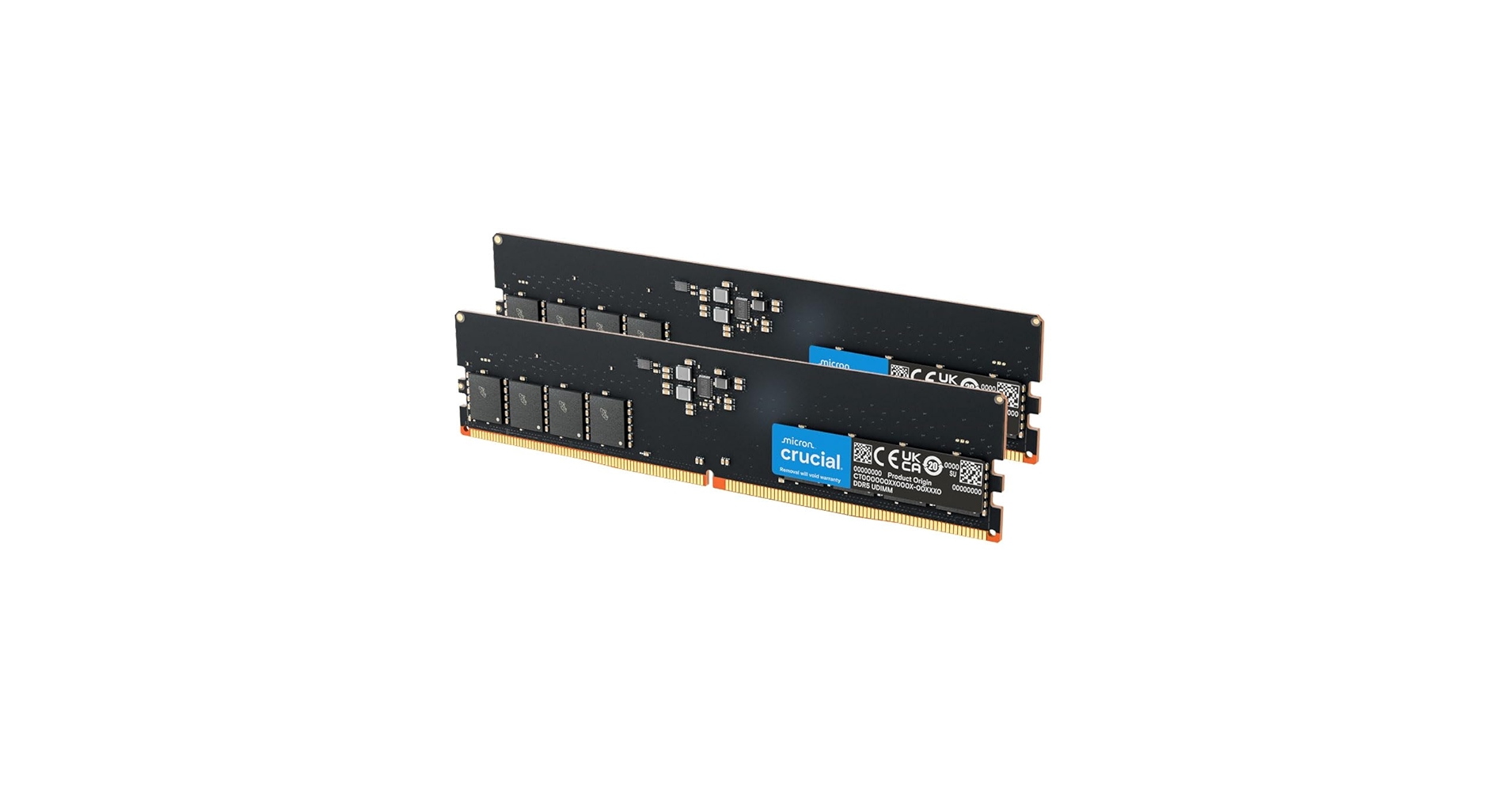 Crucial 32GB DDR5 RAM Kit (2x16GB), 5600MHz (or 5200MHz) Desktop