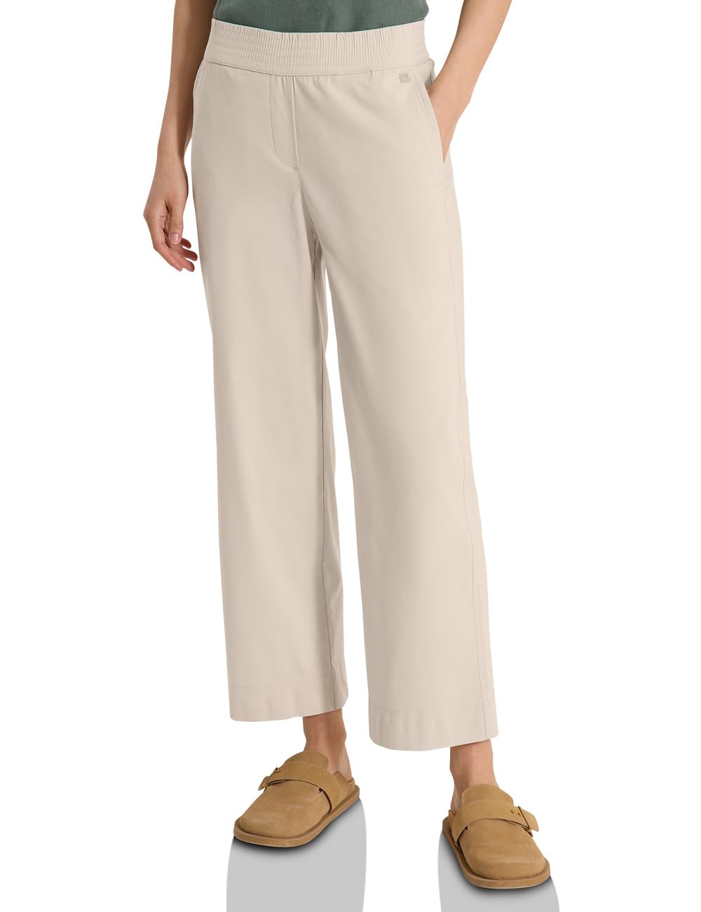 Cecil Wide Leg Hose Grain beige L
