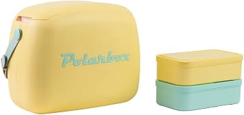 Polarbox Yellow Cyan So uk Ve S cak Tutucu Termal  anta 6 L