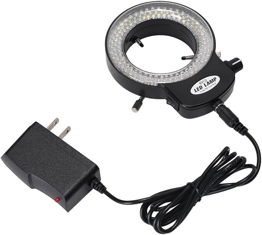 Led Microscope Lighting Source Adjustable Microscope Light Source LED Ring Light, Industrial Light ...