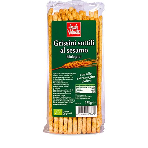 Palitos de pan finos de sésamo