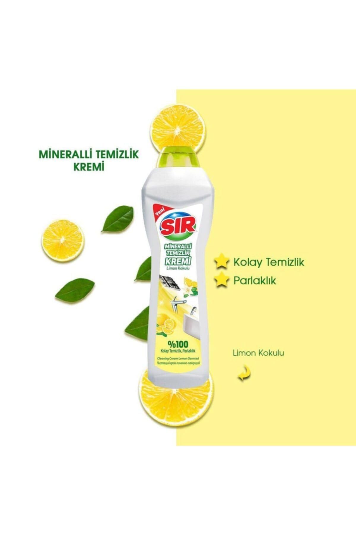 Sır Mineralli Temizlik Kremi Limon Kokulu 1125 gr