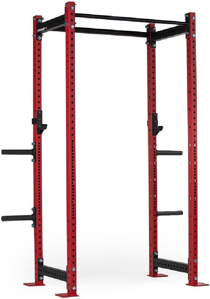 Titan Fitness T-3 Series Power Rack, 1,100 LB Capacity Cage for Weightlifting and Strength Training