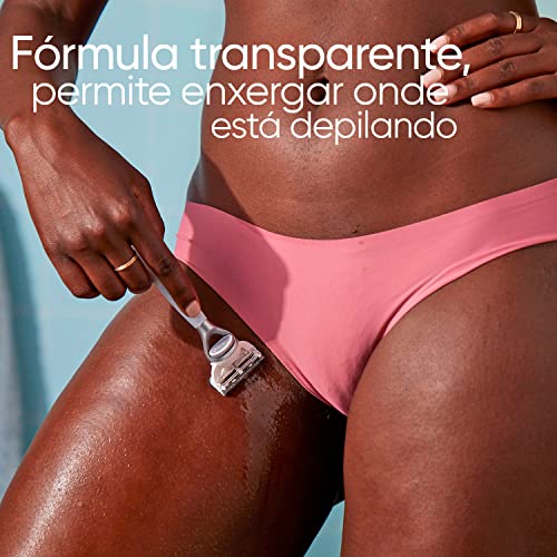 Gillette Venus 2 em 1 Sabonete íntimo e Gel para Depilar com Aparelho de Depilação Venus para Área í