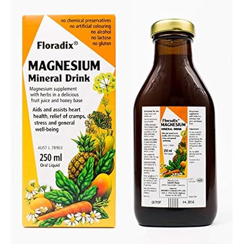 Salus Floradix Magnesium Liquid Supplement 250ml Cover