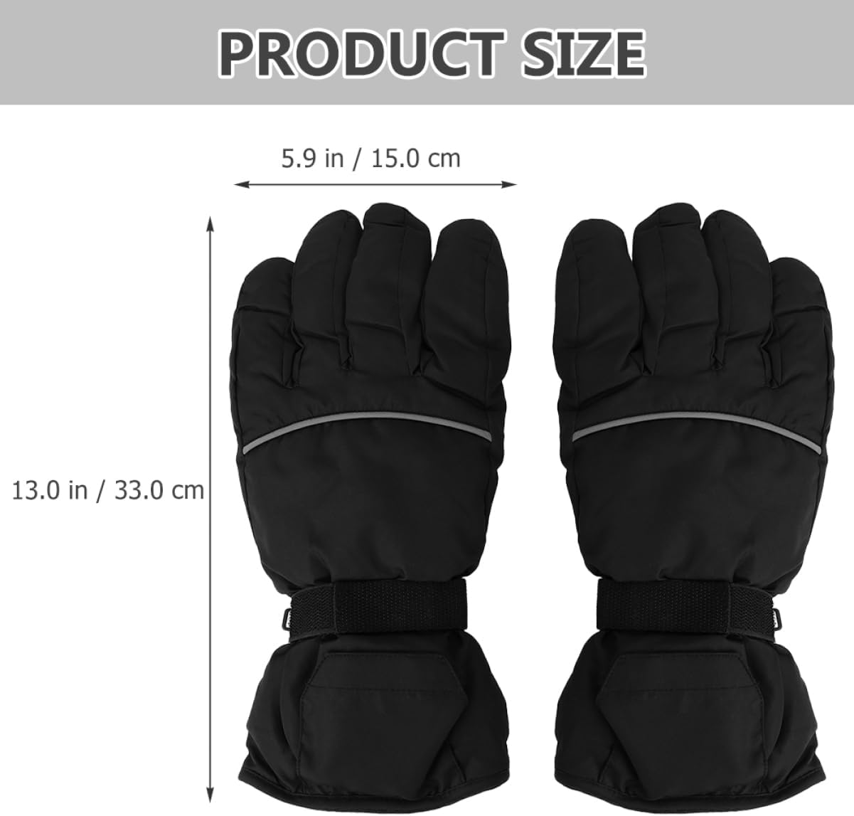 USB Heated Gloves for Men Women Thermal Motorcycle Gloves Battery-Powered Hand Warmers