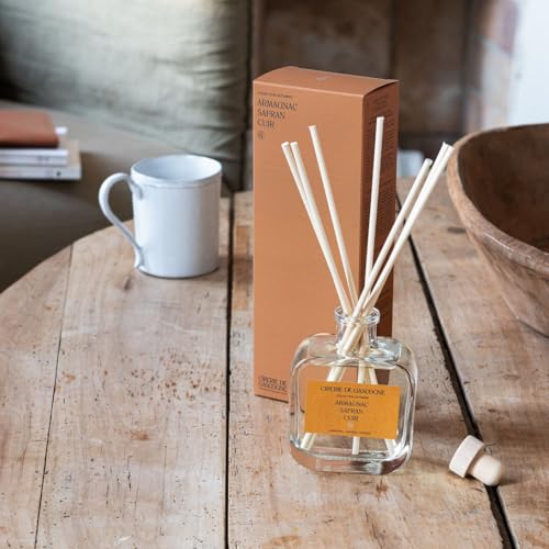 Difusor de varillas, aroma Armagnac Azafrán y Cuero 200ml miniatura 2