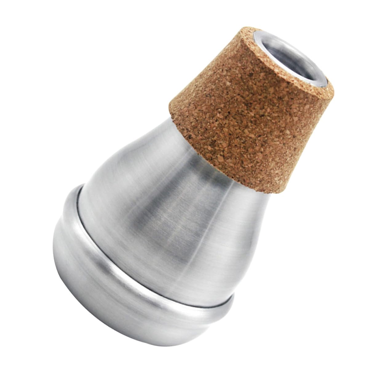 Vaguelly Sordina per Tromba Silenziosa in Alluminio Portatile Funzione di Intonazione per Musica e Jazz, Accessorio Compatto per Trombe